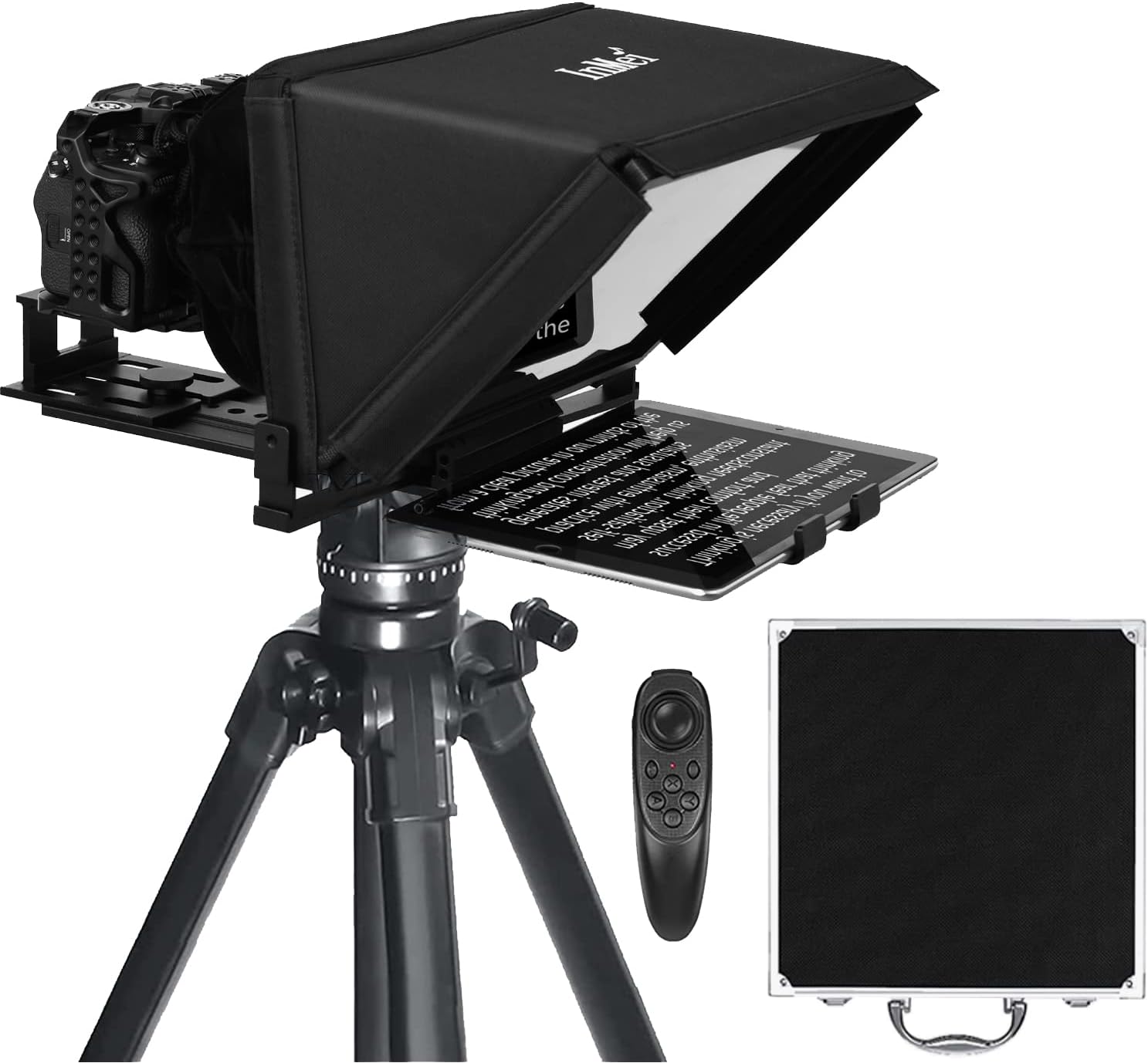 TX12 Teleprompter with Remote Control for iPad and Smartphone