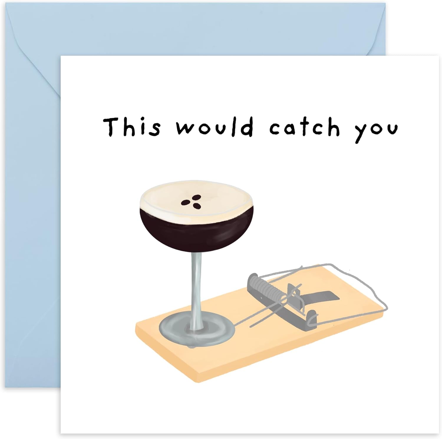 Fun Love Card - 'This Could Catch You Expresso Martini' - CENTRAL 23