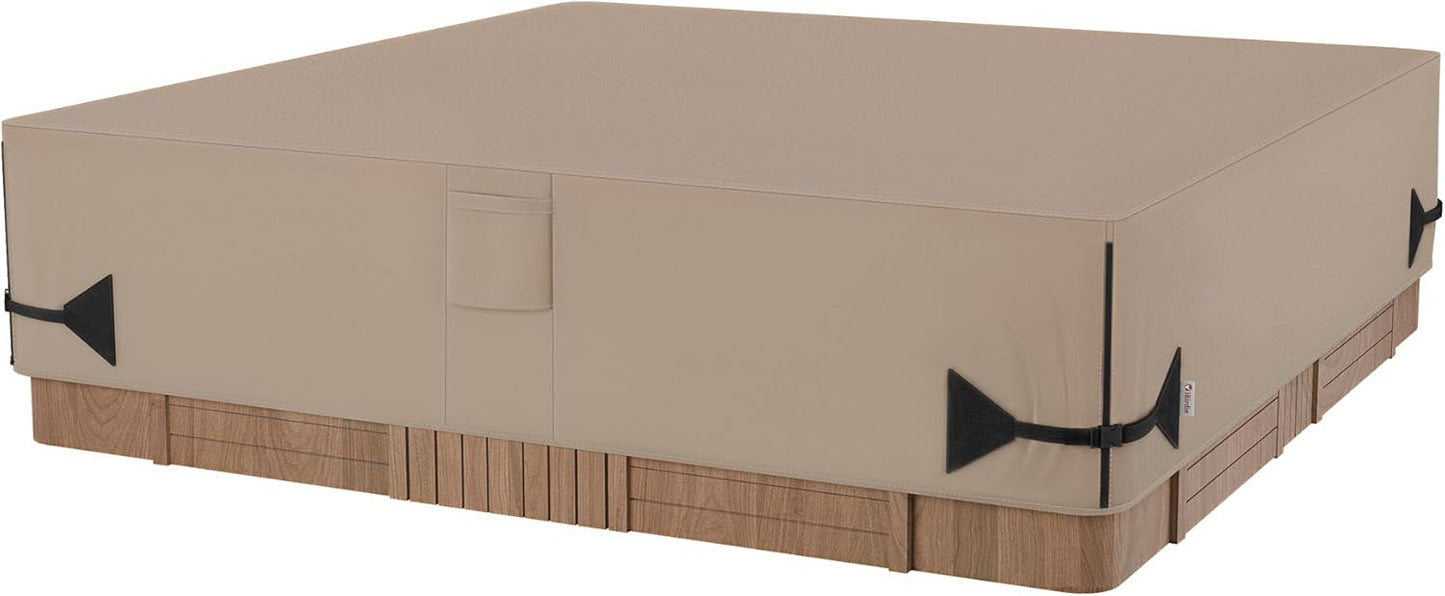 iBirdie Outdoor Waterproof Hot Tub Cover for 73 x 73 inch SPA