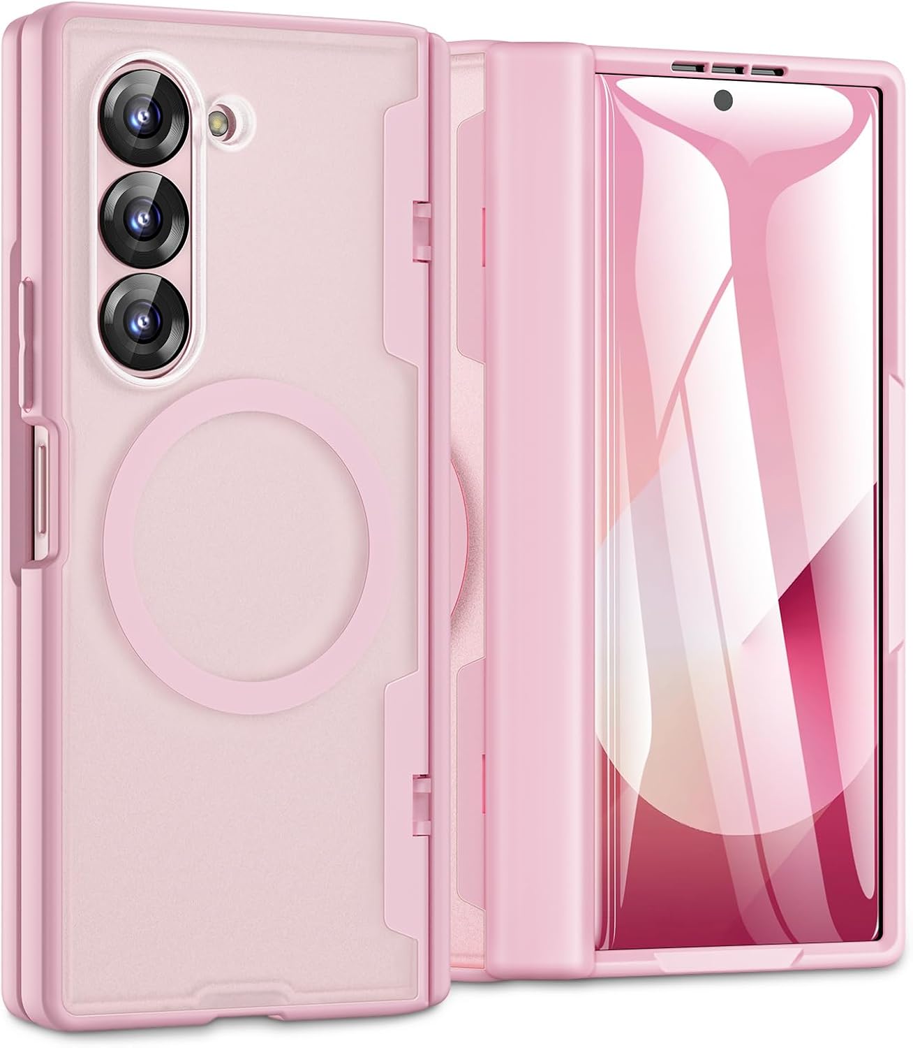 Caka for Samsung Galaxy Z Fold 5 Case with Hinge Protection