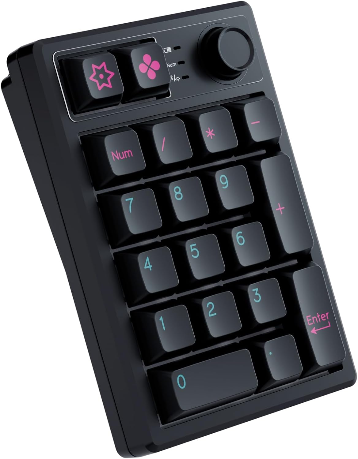 K19 Wireless Numeric Keyboard with RGB Multi-Function Knob