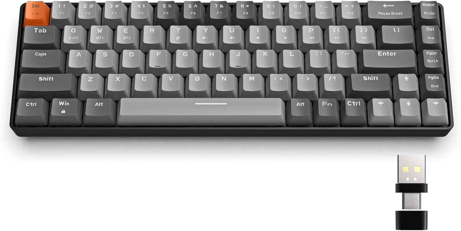 MAGIC-REFINER RK68 Wireless Mechanical Keyboard for Gaming