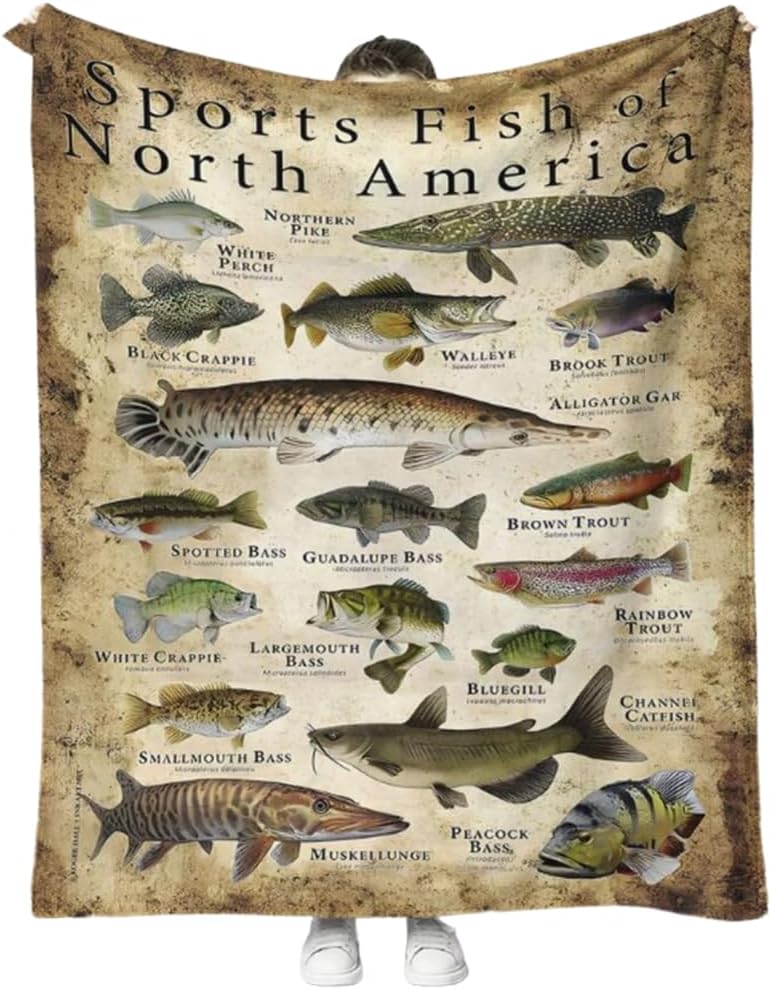 Fisherman's Dream Blanket - Fun Fish Facts!