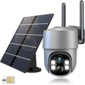 Outdoor Cameras for Home Security - 4G LTE Cellular No WiFi Solar