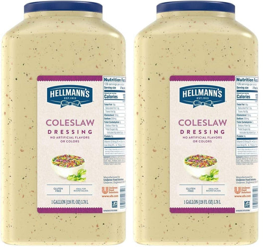 Hellmann's Coleslaw Salad Dressing Jug for Delicious Salads