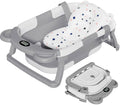 TPN Collapsible Baby Bathtub with Thermometer & Cushion
