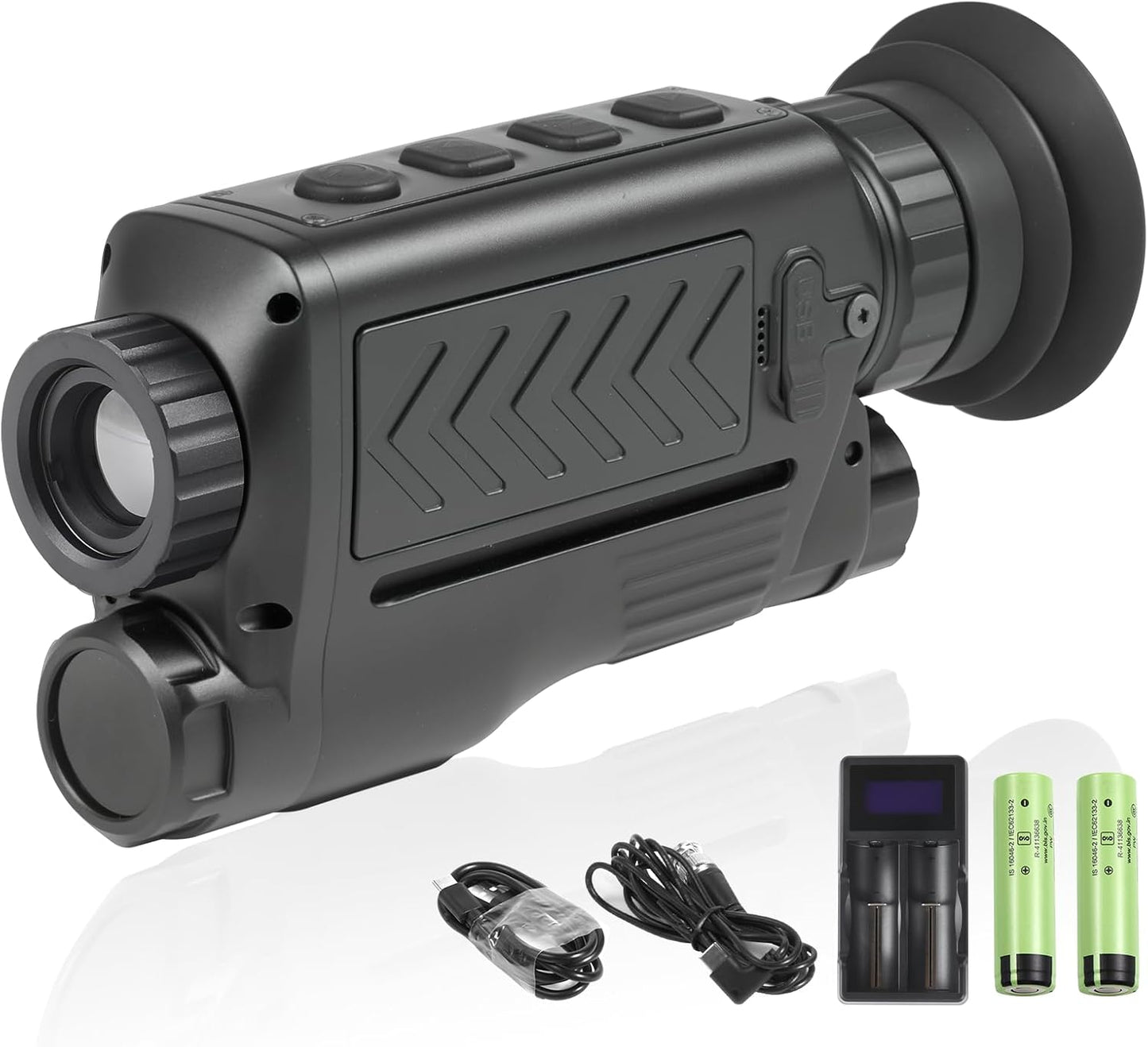 Thermal Monocular for Hunting with 640x512 Resolution and Zoom