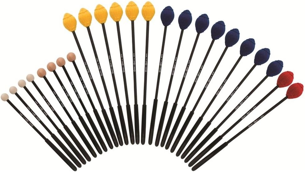 Basic Beat Orff Mallet 12-Pack for Xylophone and Glockenspiel