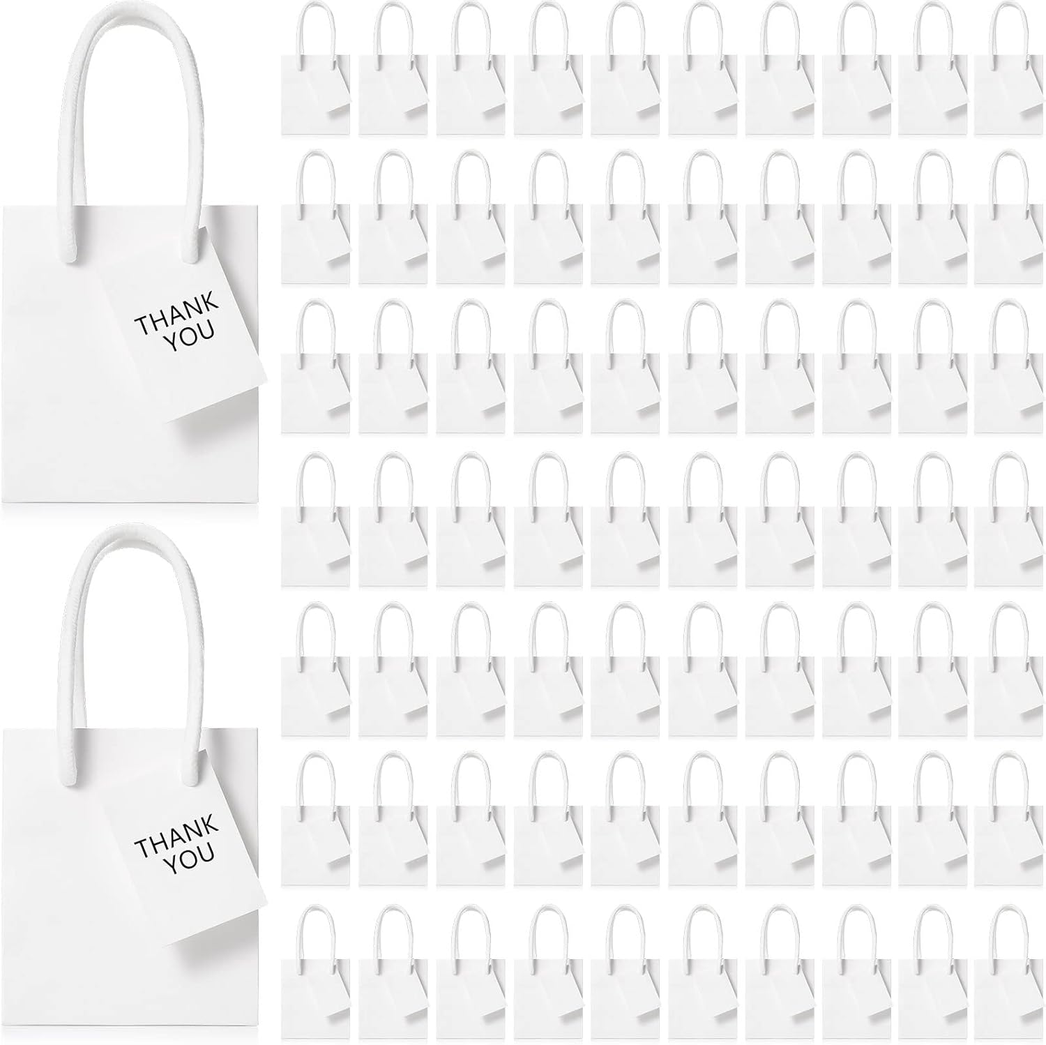 Sherr Mini Gift Bags Bulk - Perfect for Parties and Weddings