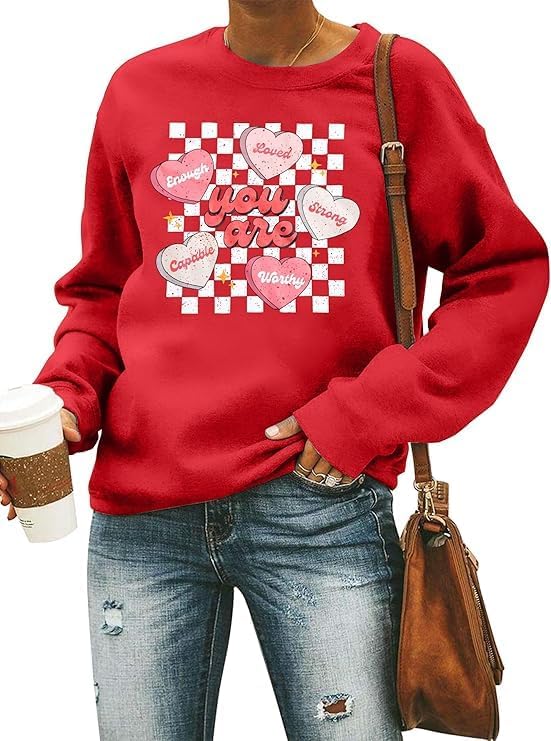 Lucky Teacher Graphic Top for Valentine's Day