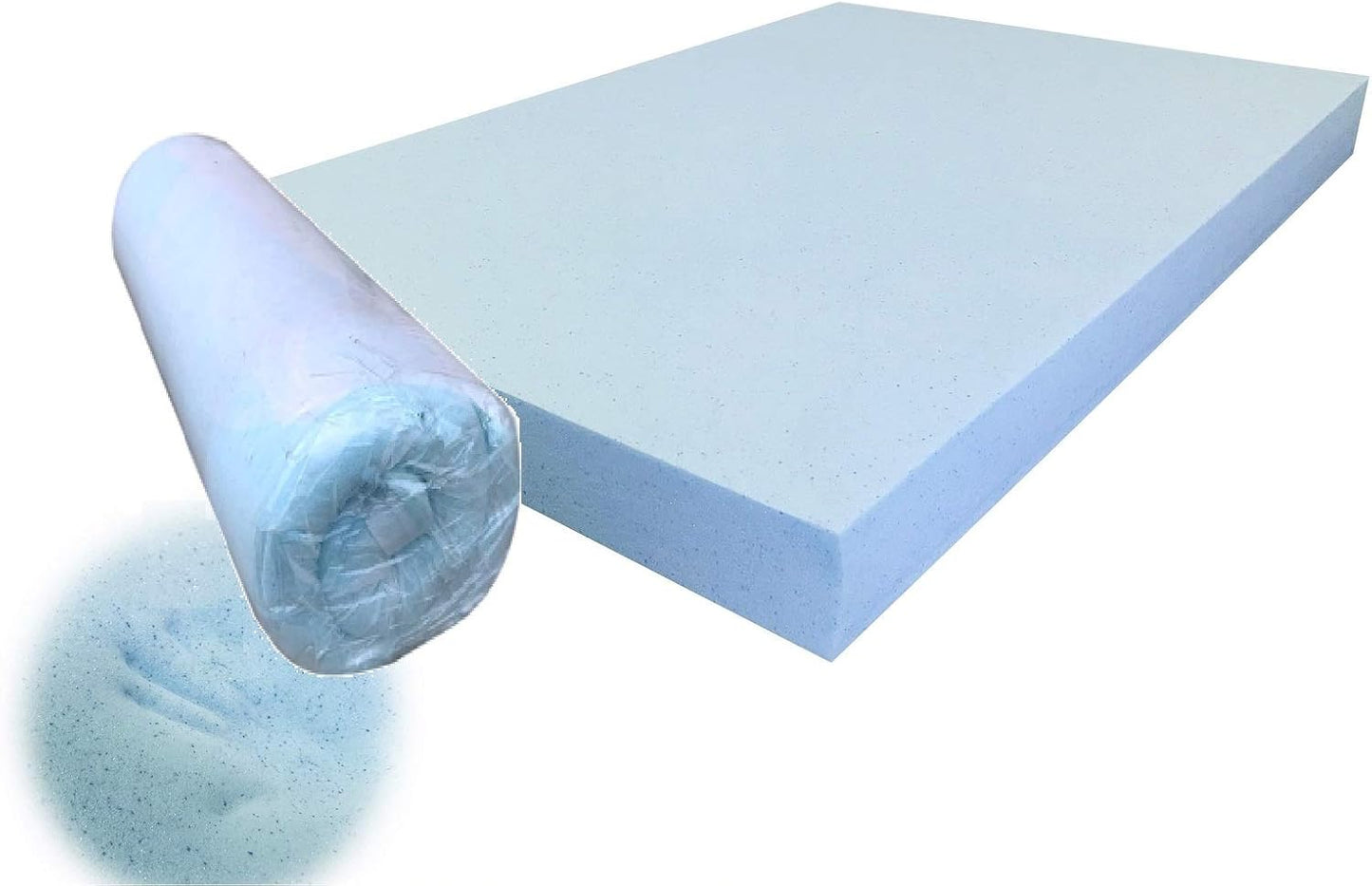 Pet Dog Bed Blue Cooling Gel Infused Memory Foam Pad Review