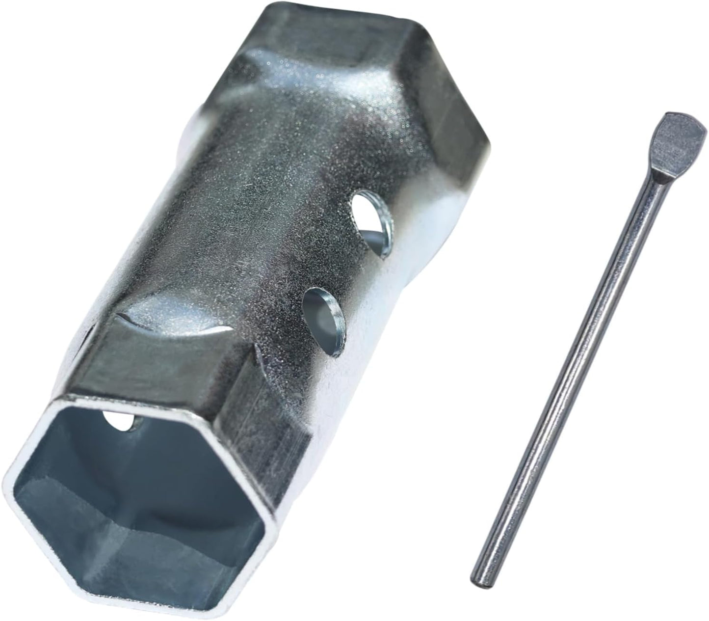Quickly Remove Water Heater Elements with Dual Hex Socket Wrench