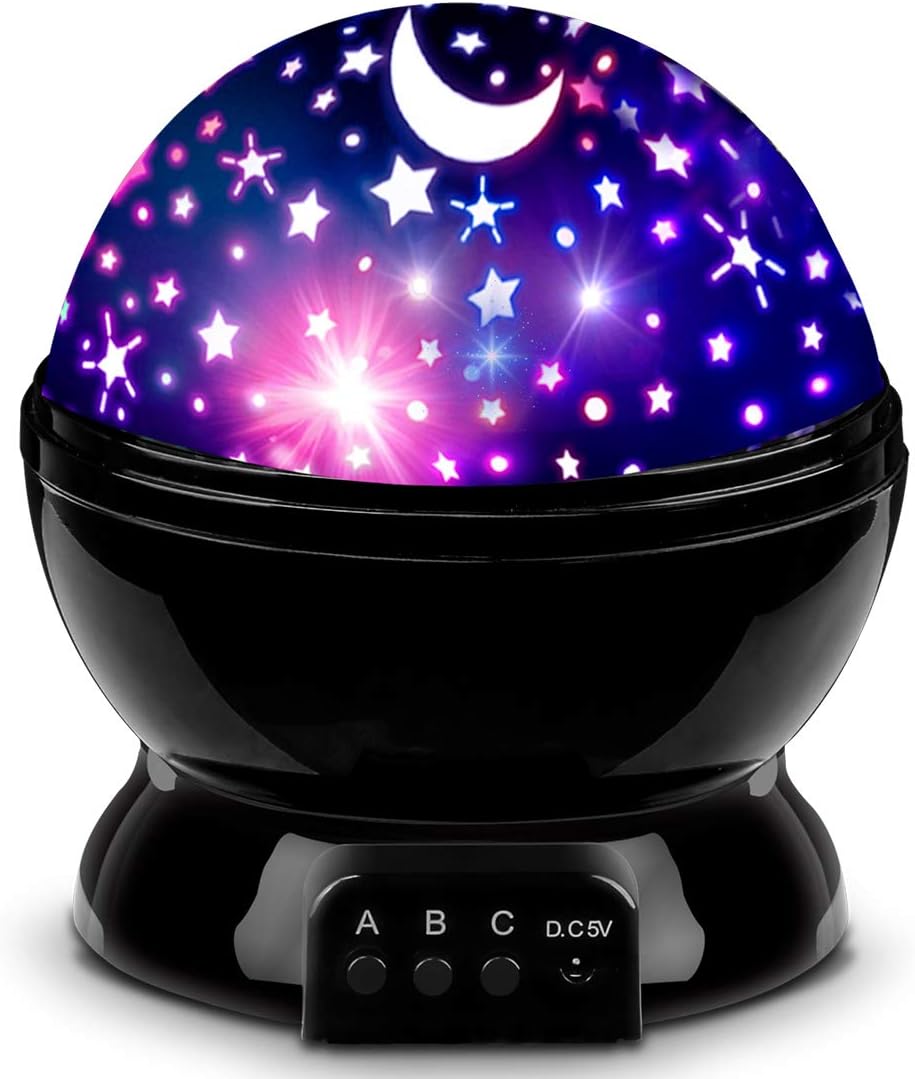MOKOQI Star Projector Night Lights: Peaceful Sleep for Kids