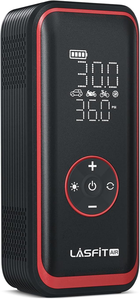 LASFIT TK1 Pro Tire Inflator: 5X Faster Inflation for All Vehicles