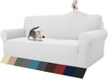Jacquard Couch Cover for 3 Cushion Sofa - High Stretch Protector