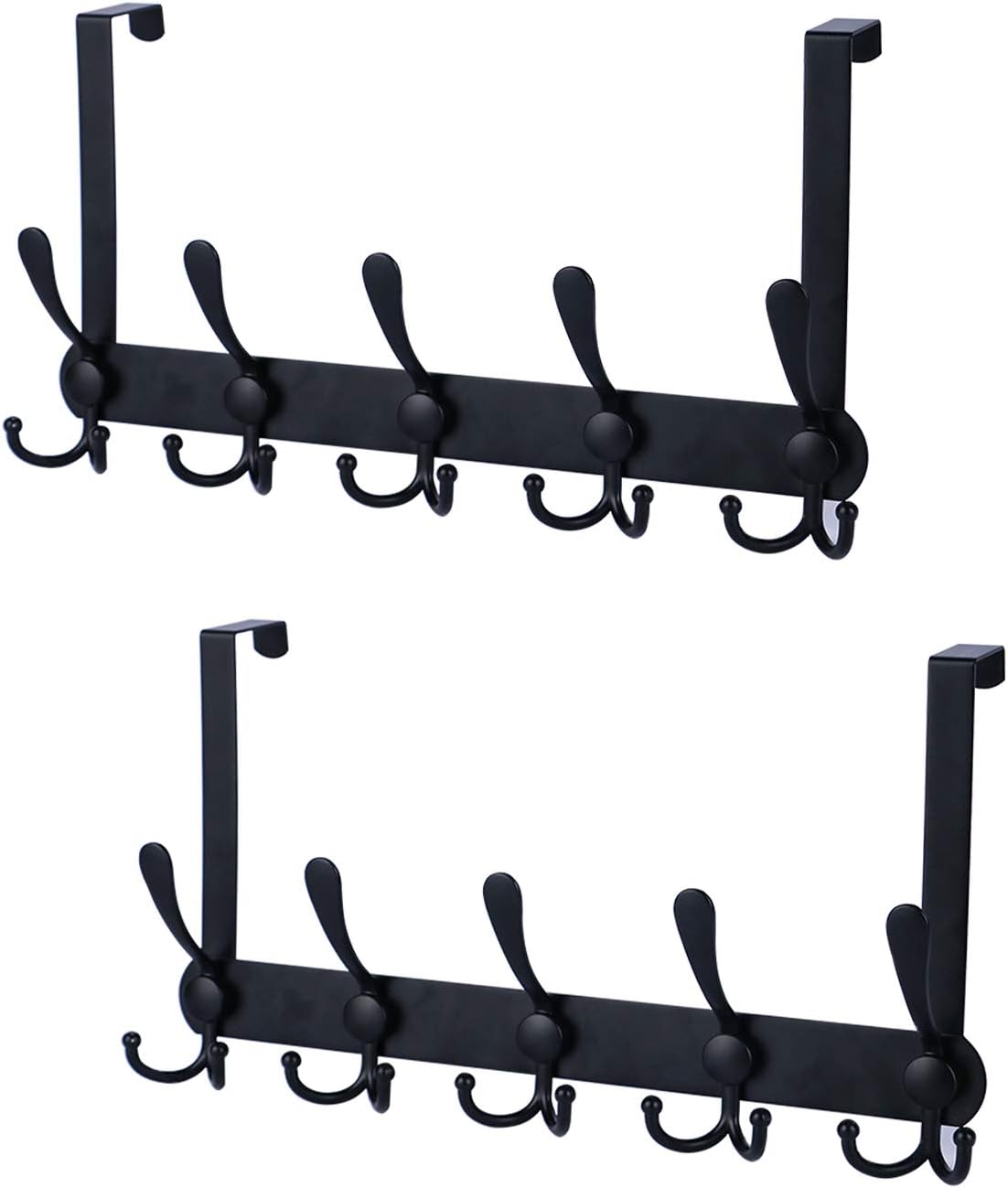 Encozy Over The Door Hooks for Heavy Duty Coat Rack Use