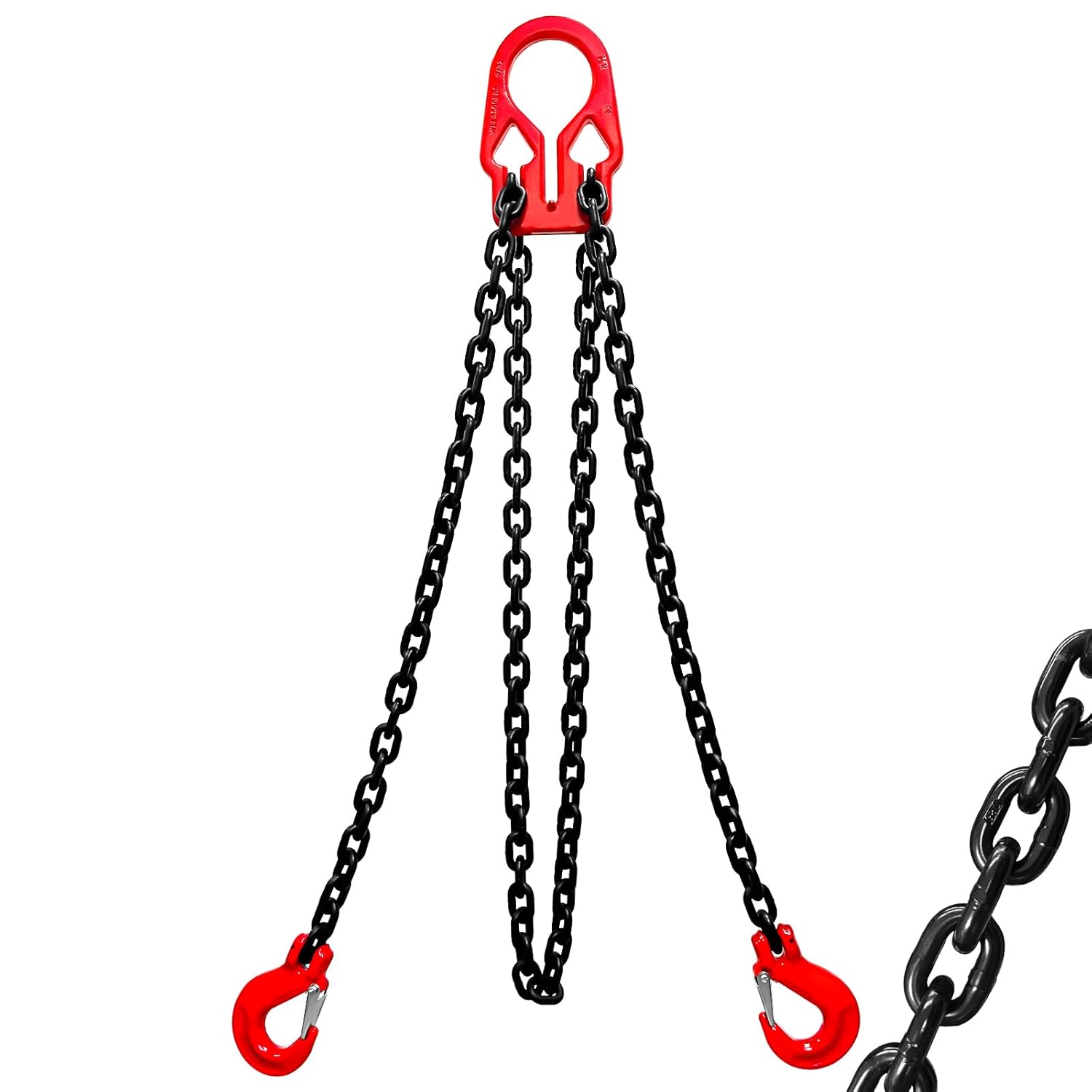 G80 Lifting Chains with Adjuster Hooks for Heavy Duty Tasks