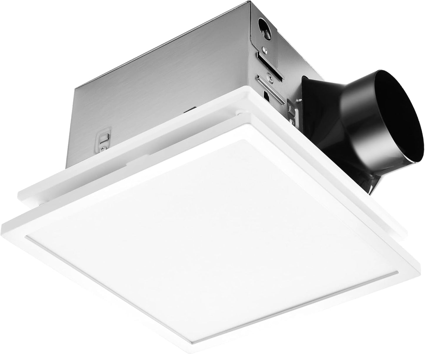 Tech Drive Bathroom Exhaust Fan with Light, 110 CFM Quiet Fan