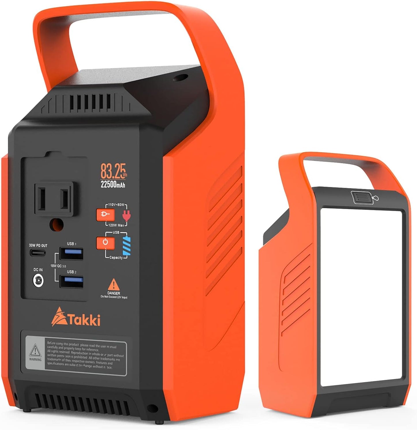Takki 83Wh Portable Power Station - All-in-One Energy Solution