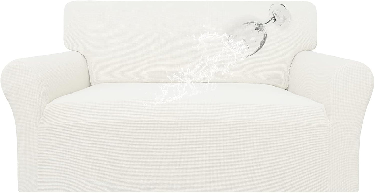 100% Waterproof Loveseat Couch Cover for Pets and Kids