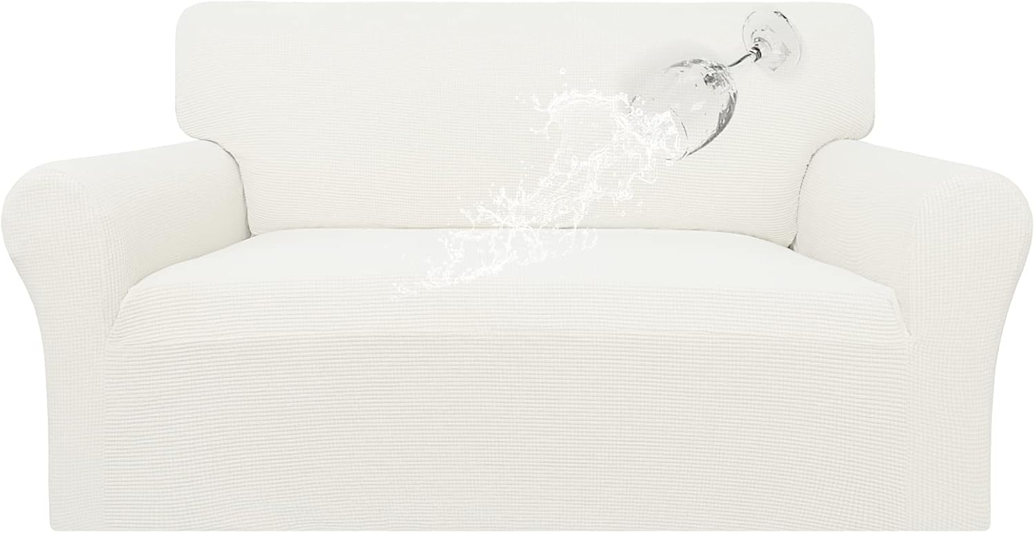 100% Waterproof Loveseat Couch Cover for Pets and Kids
