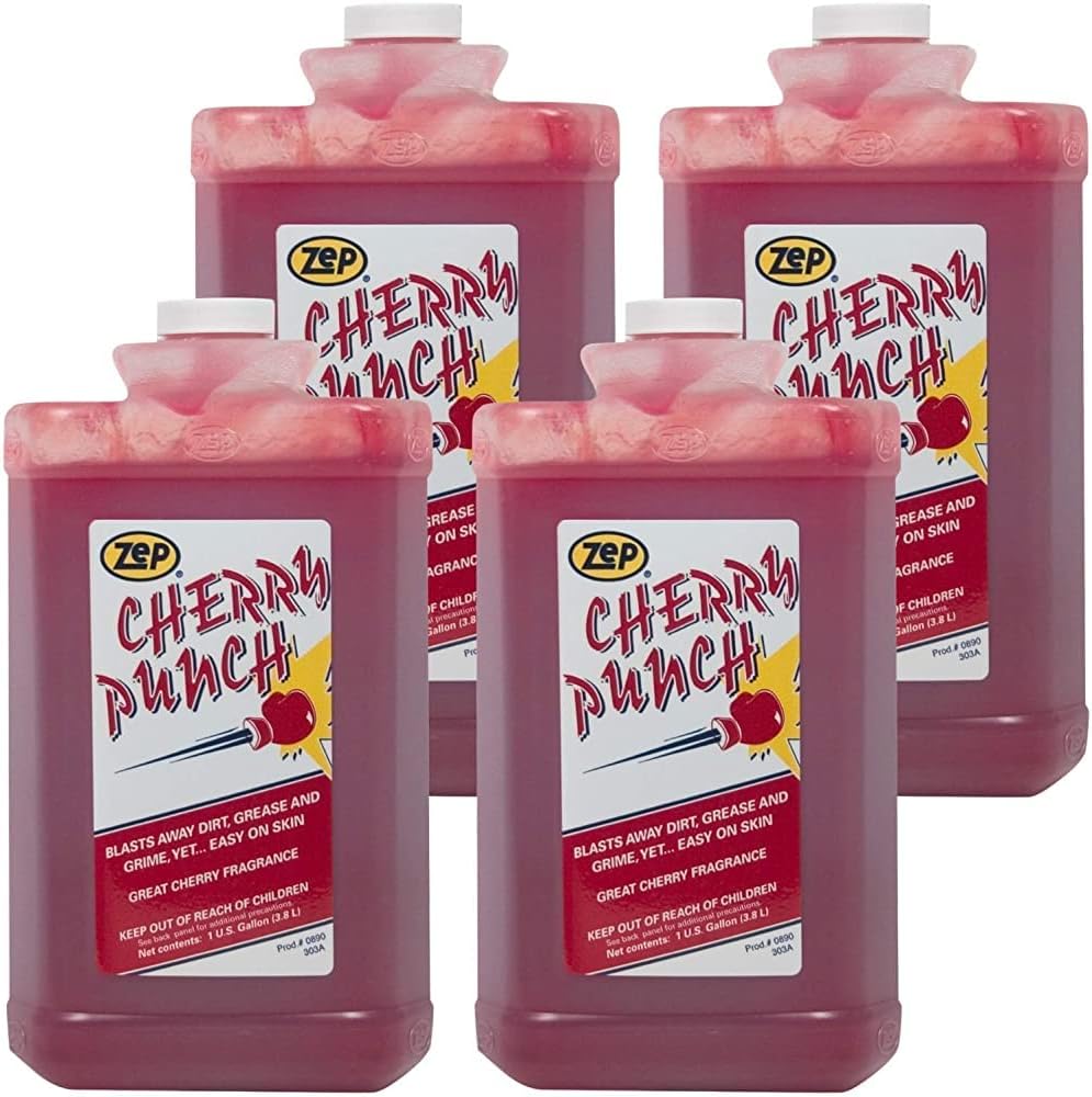 Zep Cherry Punch Industrial Hand Cleaner - Heavy Duty Formula