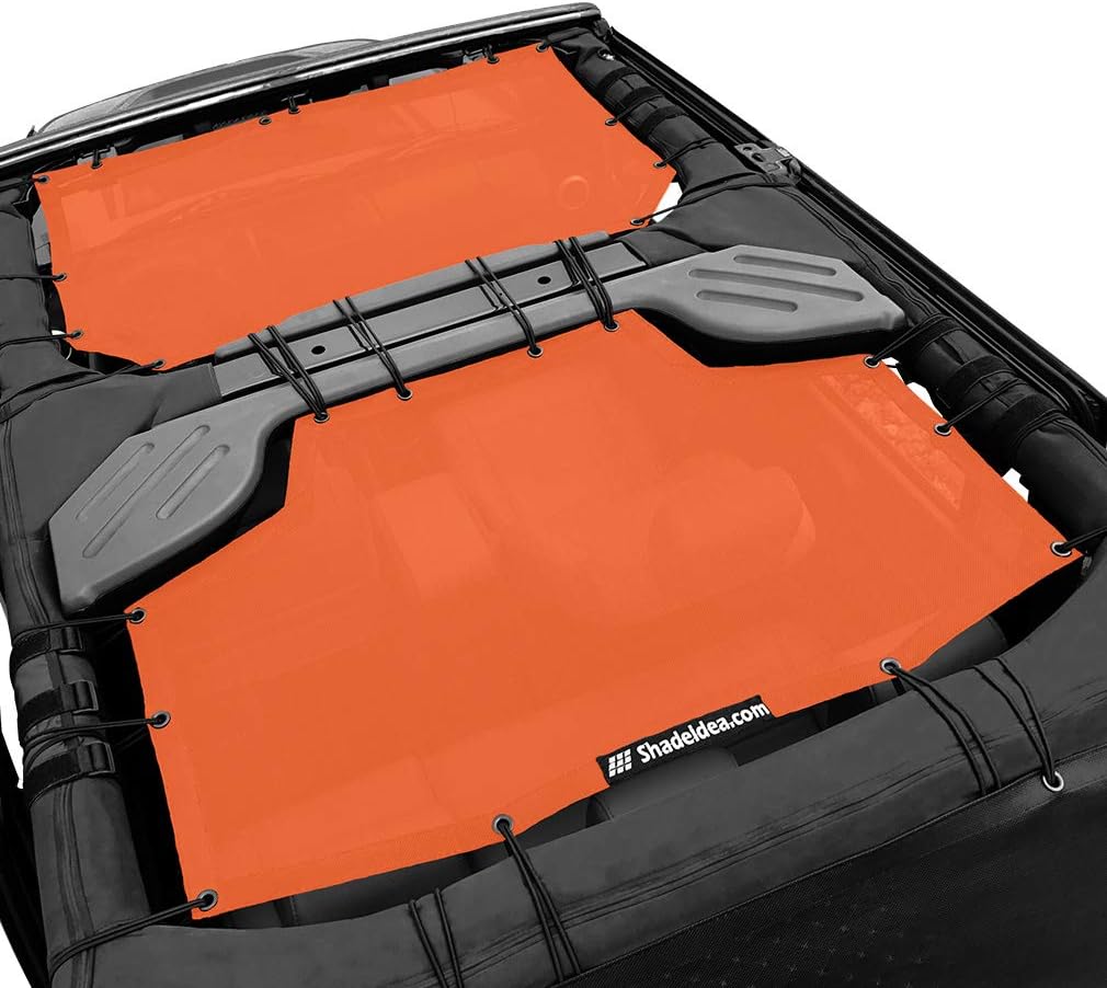 Shadeidea JK Sun Shade Top for Jeep Wrangler JKU 2007-2018