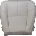 GXARTS Light Gray Lower Leather Seat Cover Compatible with Chevy