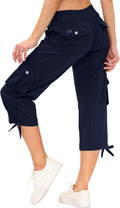 MoFiz Women's Cargo Capris Hiking Pants - Lightweight (Style 9CZ9)