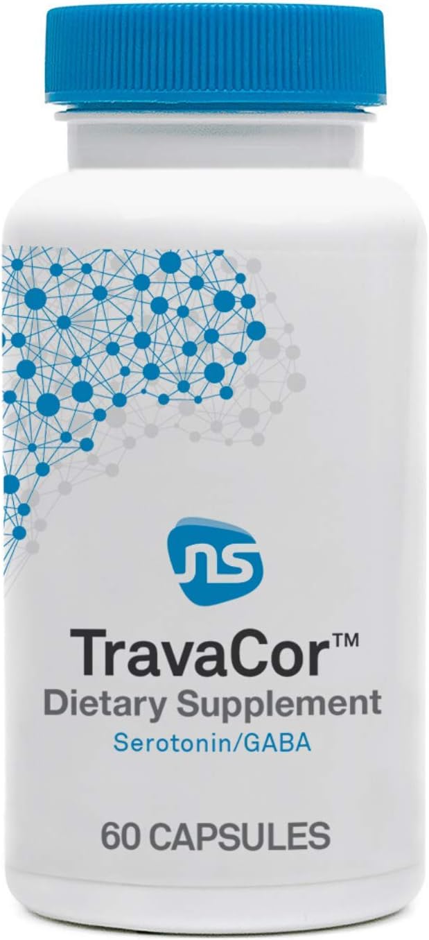 TravaCor Mood Support Supplement for Calm Sleep & Stress Relief