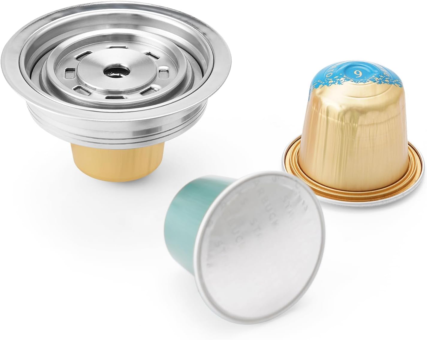 Stainless Steel Coffee Pod Converter for Original Capsules - HAILASRE