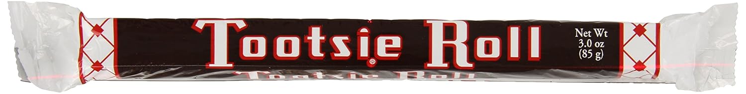 Tootsie Rolls Giant Classic Candy Pack of 24 for Nostalgic Treats
