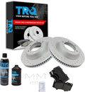 Front Ceramic Brake Pad & Rotor Kit for 2010-19 GX460 4Runner