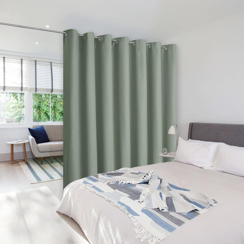 NICETOWN Room Separating Divider Curtain for Flexible Spaces