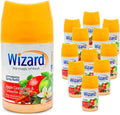12 Wizard Automatic Spray Refills 5 oz Apple Cinnamon & Vanilla Bean