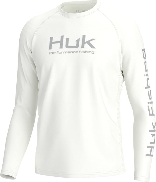 HUK Mens Pursuit Vented Long Sleeve Shirt for Ultimate Comfort