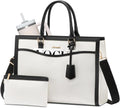 Laptop Tote Bag for Women - Spacious Work Briefcase for 15.6in
