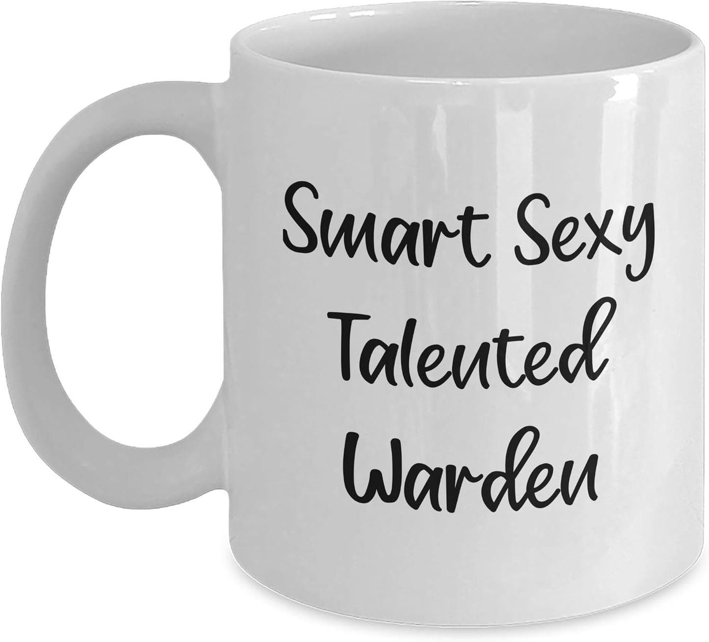 Unique Valentine's Gift: Smart Warden White Mug