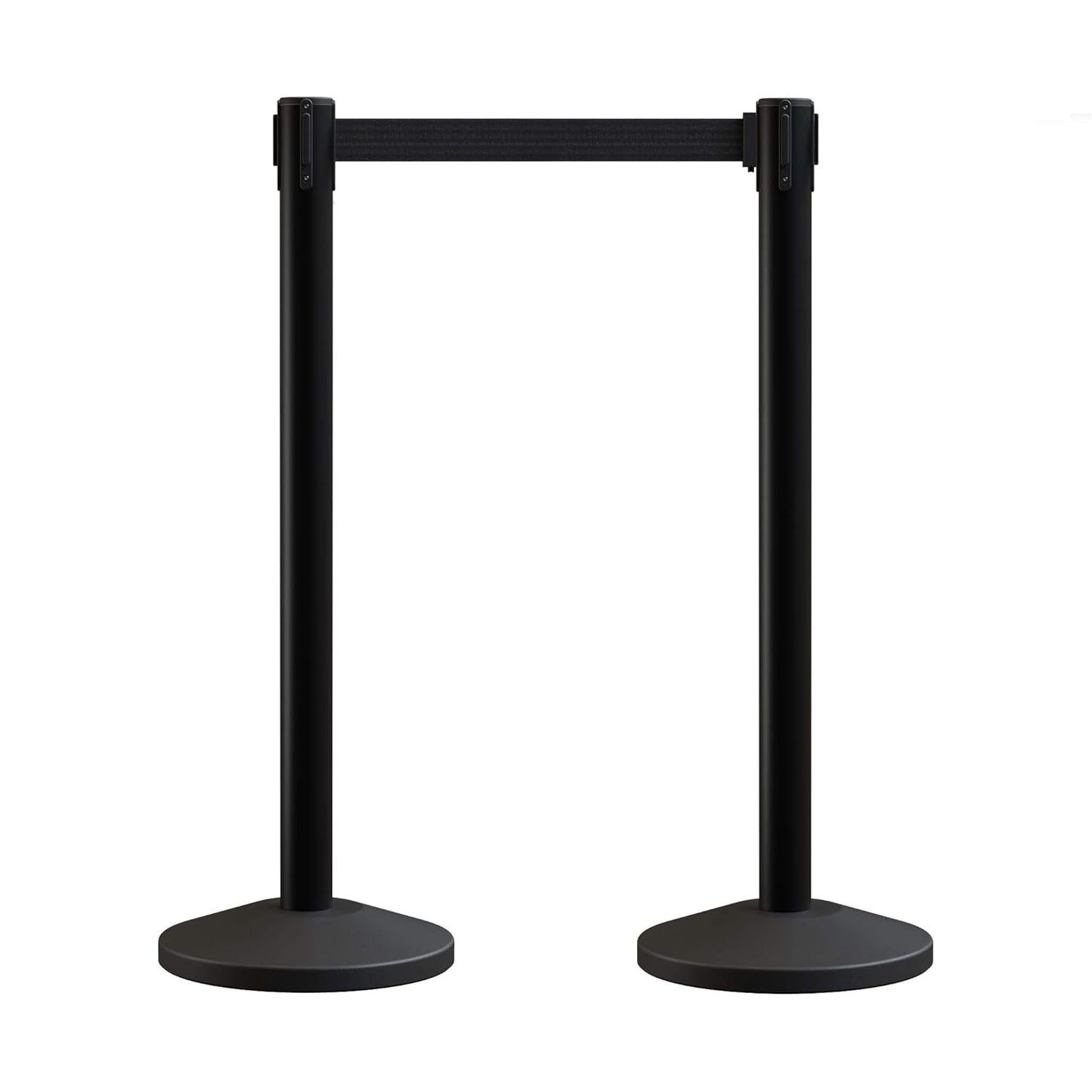 Crowd Control Stanchions with Retractable Belts for Events