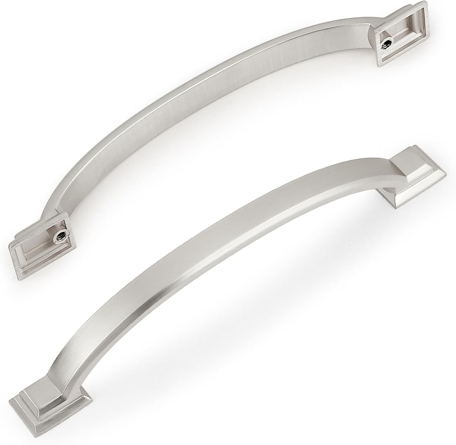 Probrico 20 Pack 5 Inch Hole Center Brushed Satin Nickel Handles