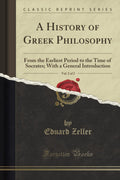 A History of Greek Philosophy Vol 2 Classic Reprint Review