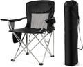 Simple Deluxe Outdoor Foldable Camping Chair - Extra Large, Portable