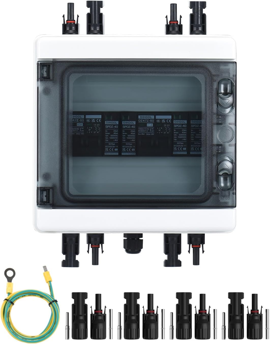DIHOOL Solar Disconnect Switch 40Amp DC Circuit Breaker Review