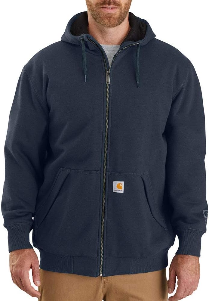 Carhartt Men's Rain Defender Thermal-Lined Full-Zip Sweatshirt