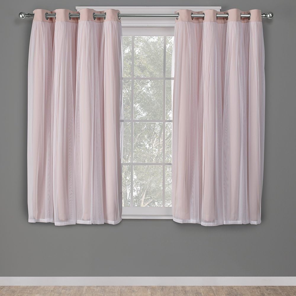 Talia Double Layer Indoor Curtains for Light Control and Style