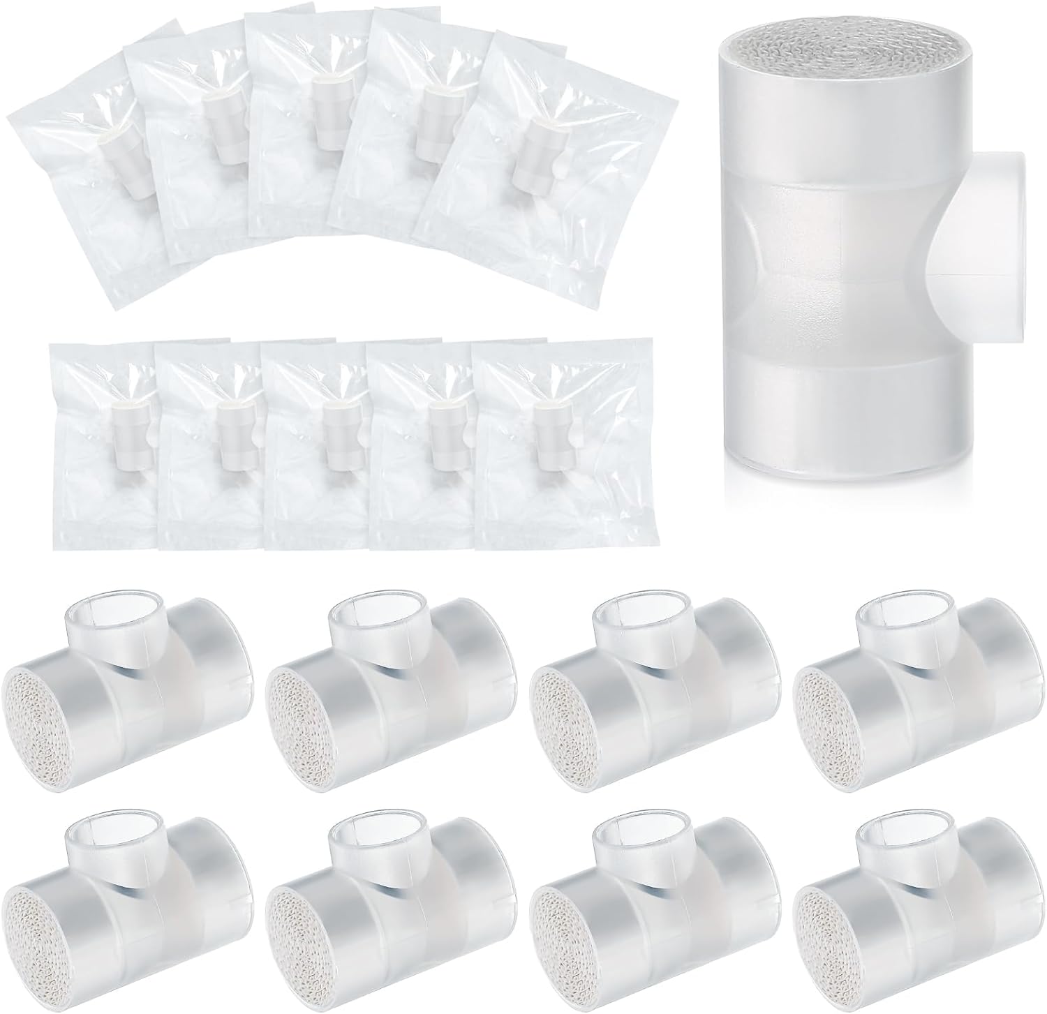 25 Pcs Tracheostomy HME Heat Moisture Exchanger for Comfort