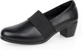 Womens Heeled Shoes Comfortable Low Block Chunky Heels - Dressy