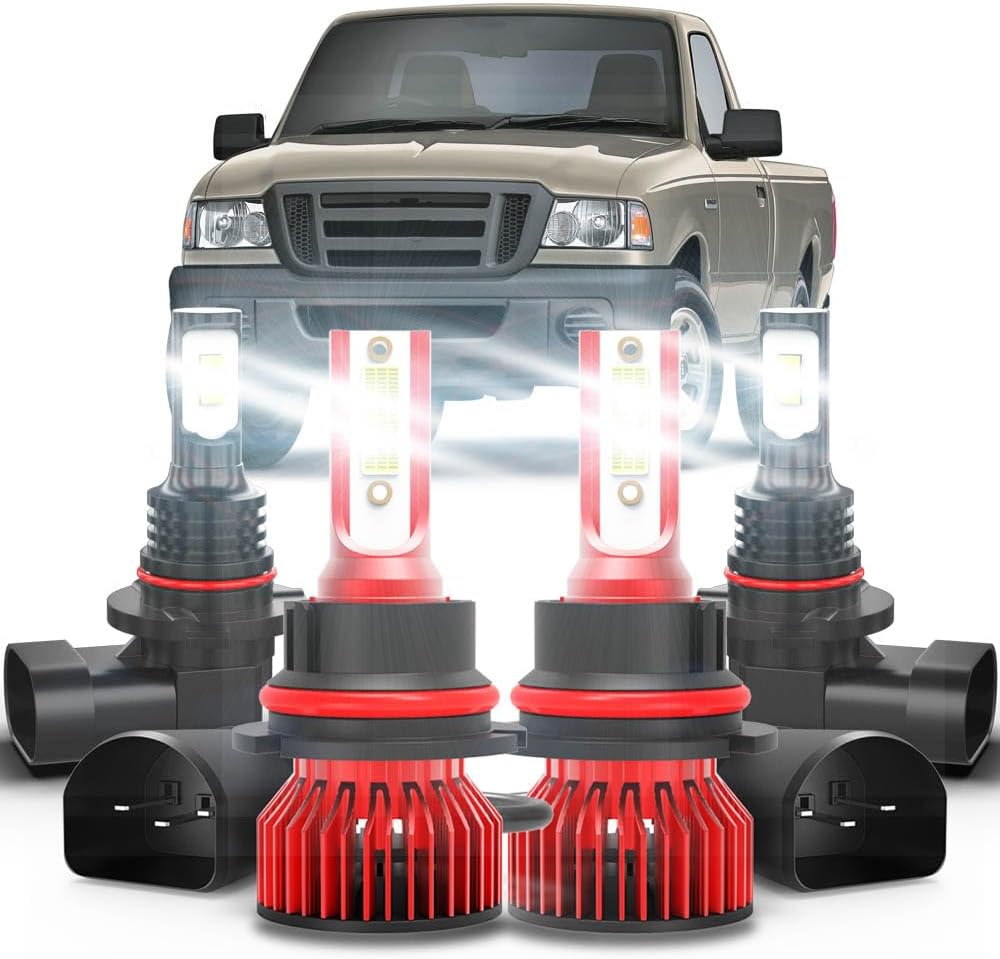 For Ford Ranger 2001-2011 LED Bulbs Package: Bright & Durable
