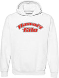 UGP Campus Apparel College Team Color Arch Logo Hoodie - Hawaii Hilo