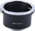 Lens Adapter Ring for Mamiya 645 M645 to Canon EOS R - Full Metal Fit